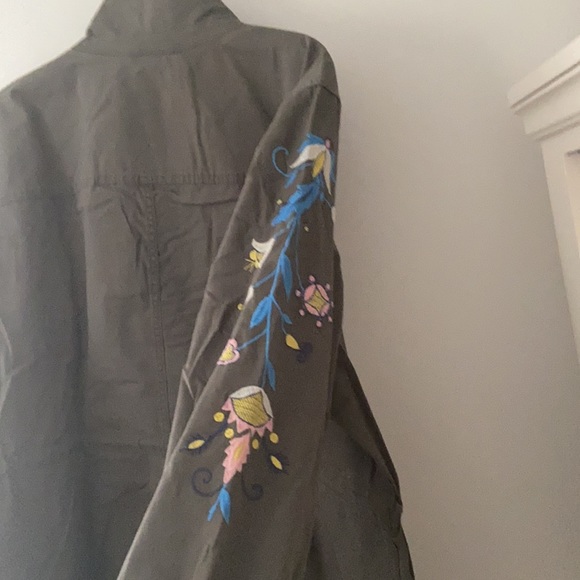 Style & Co Embroidery Jacket - Picture 7 of 7
